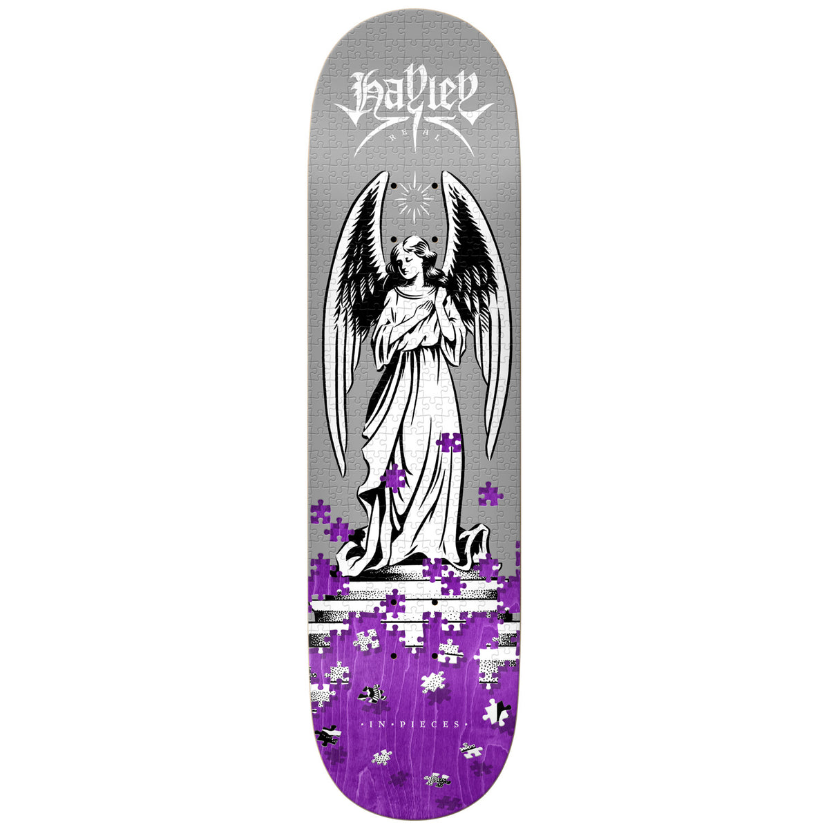 Real Haley Pieces True Fit 8.25 Skateboard Deck