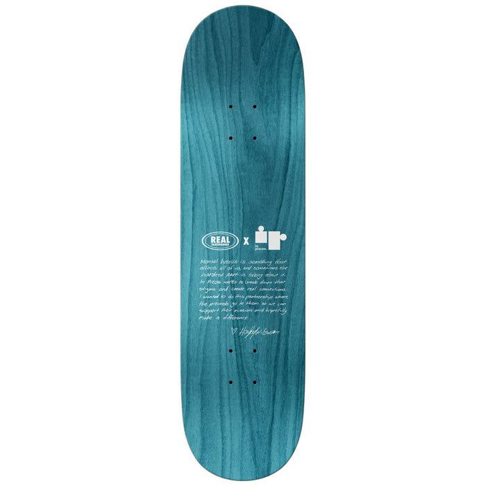 Real Haley Pieces True Fit 8.25 Skateboard Deck