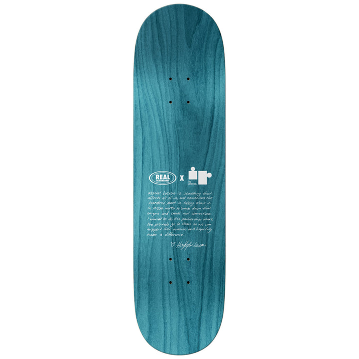 Real Haley Pieces True Fit 8.25 Skateboard Deck