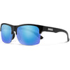 Matte Black/Polarized Blue Mirror