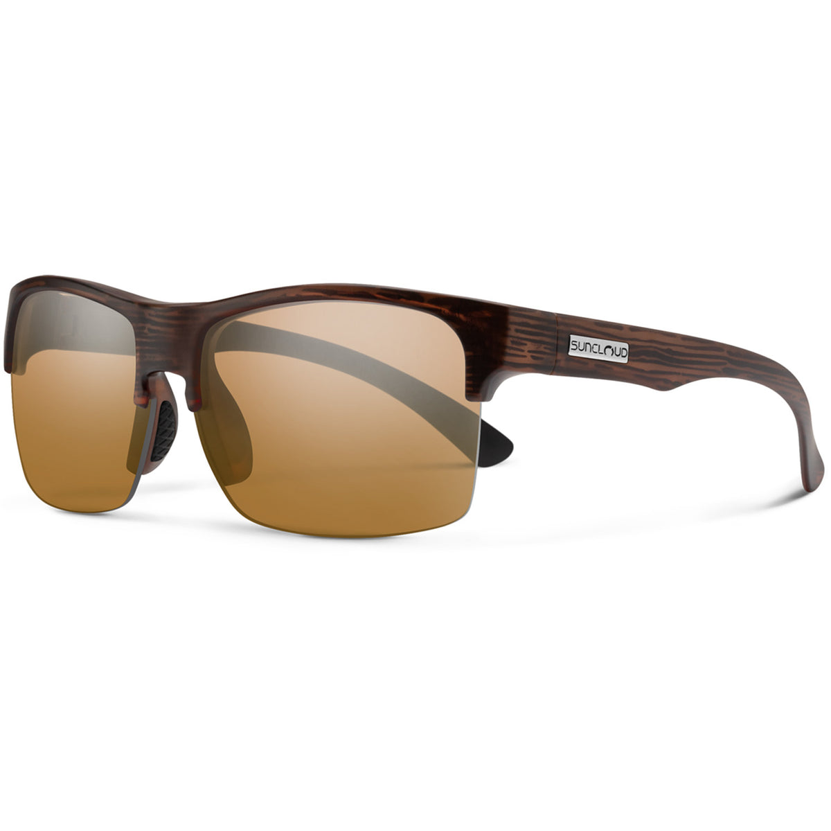 Suncloud Rambler Lite Sunglasses Matte Burnished Brown/Polarized Brown