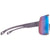 Smith Syncline Sunglasses Matte Meteorite Crystal/ChromaPop Low Light Rose Blue Mirror+Clear