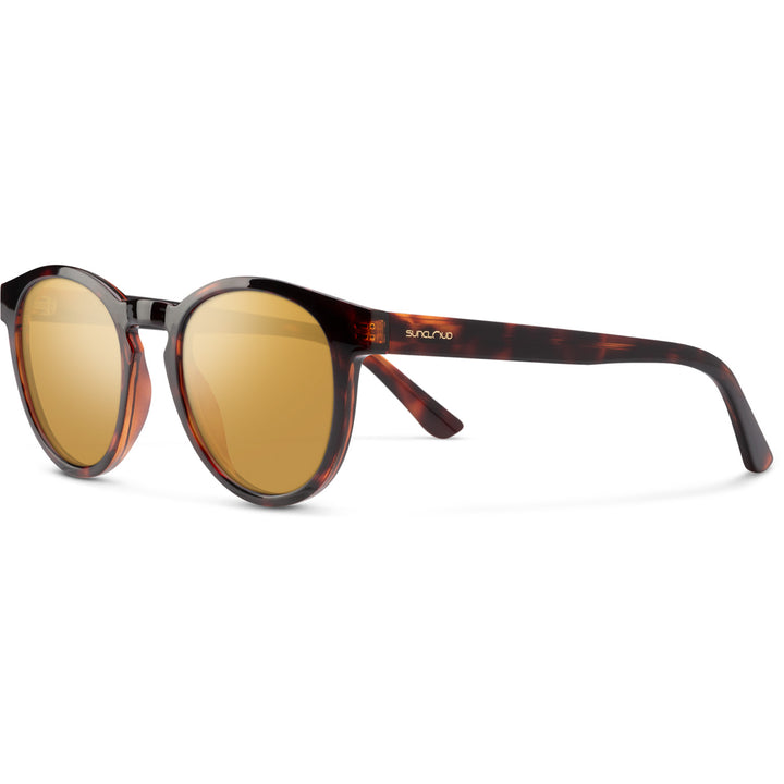 Suncloud Barnes Sunglasses Tortoise/Polarized Sienna Mirror