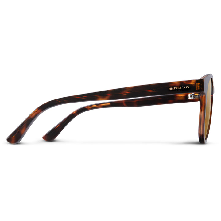 Suncloud Barnes Sunglasses Tortoise/Polarized Sienna Mirror