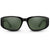 Suncloud Lane Sunglasses Black/Polarized Gray Green