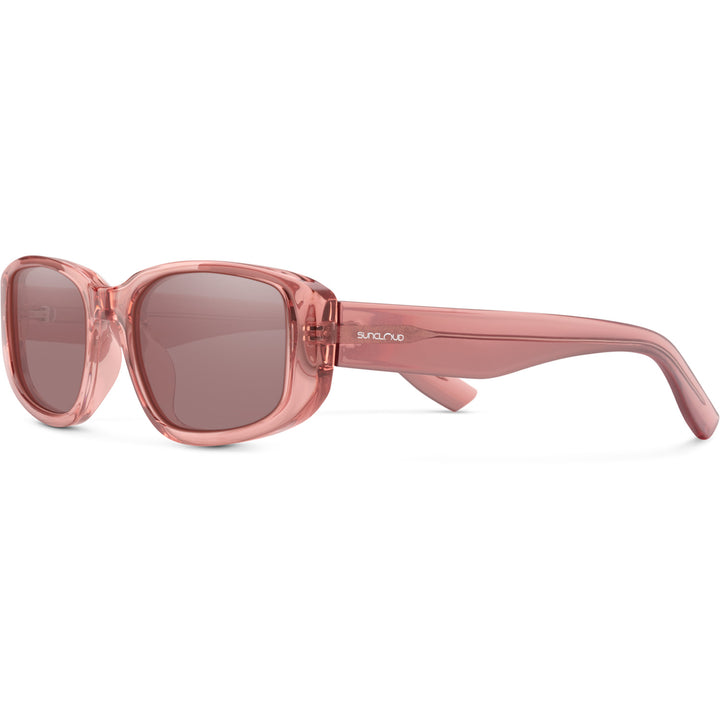 Suncloud Lane Sunglasses Dusty Rose Crystal/Polarized Low Light Rose