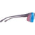 Smith Cipher Sunglasses Matte Meteorite Crystal/ChromaPop Low Light Rose Blue Mirror