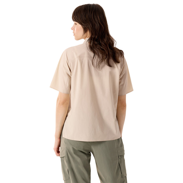 Arc'teryx Olia Short-Sleeve Shirt - Women's Sea Salt