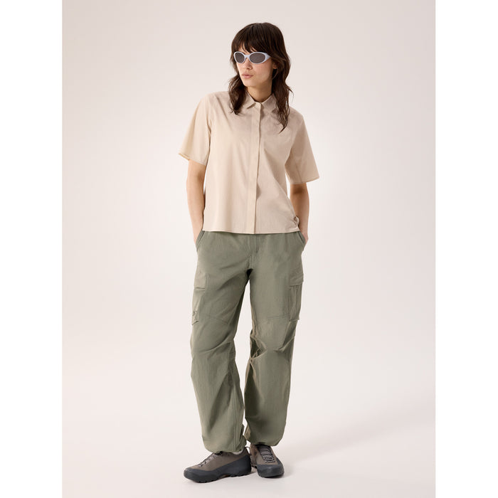 Arc'teryx Olia Short-Sleeve Shirt - Women's Sea Salt