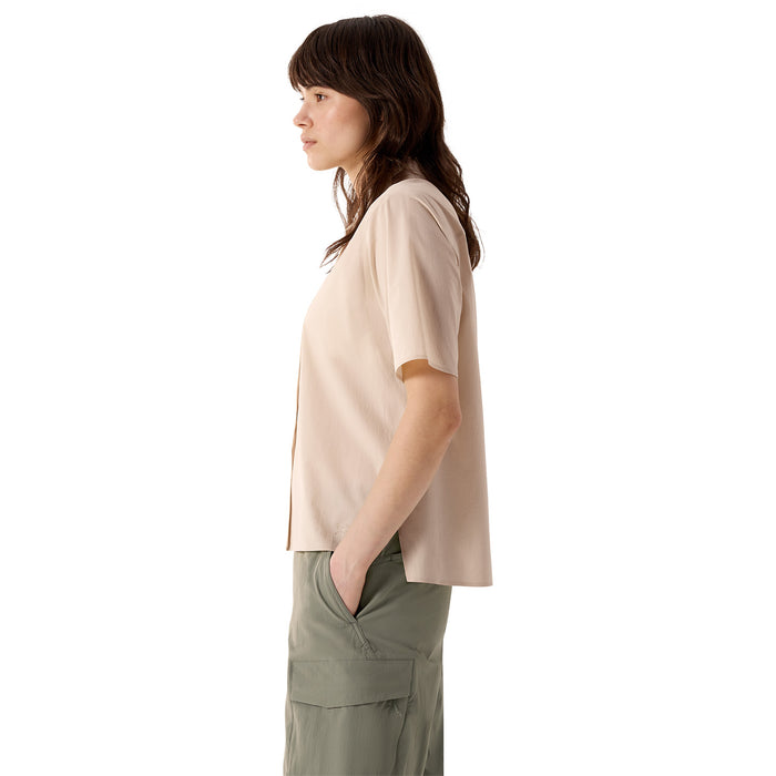 Arc'teryx Olia Short-Sleeve Shirt - Women's Sea Salt