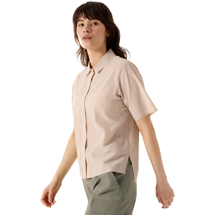 Arc'teryx Olia Short-Sleeve Shirt - Women's Sea Salt