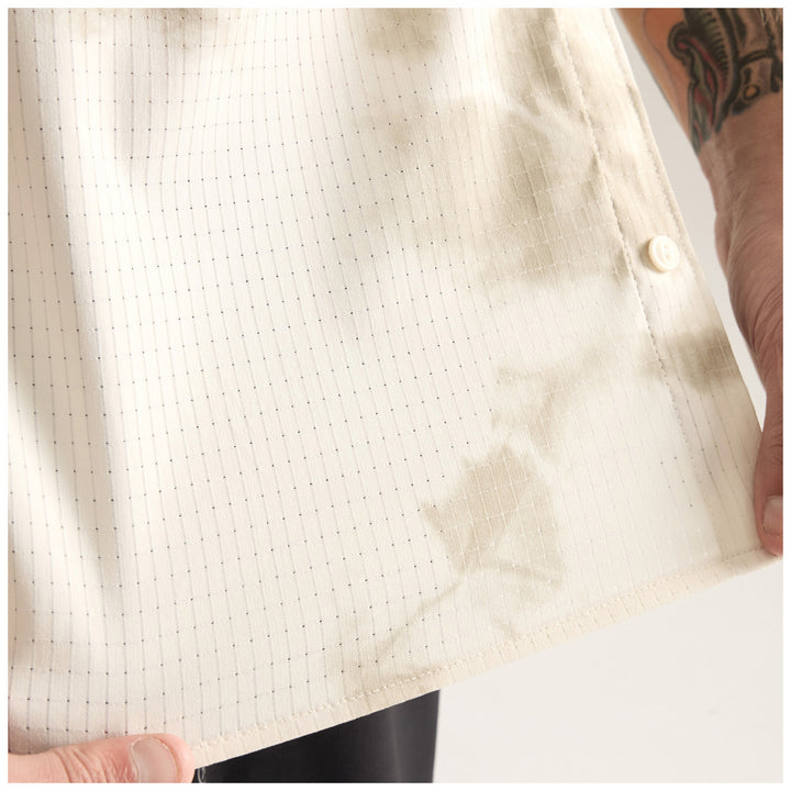 Roark Bless Up Trail Shirt - Men's Ivory Crystal Wash