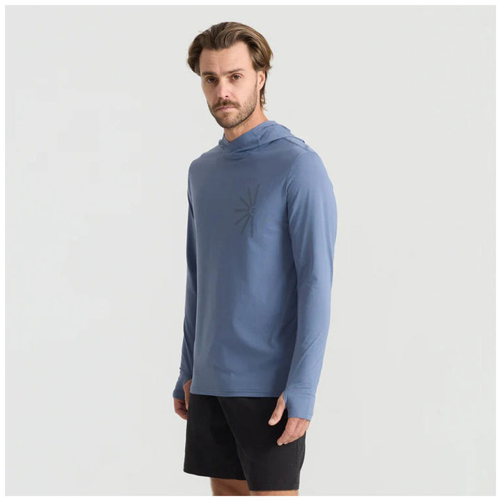 Roark Venture Long-Sleeve UPF Hoodie - Men's Neptune