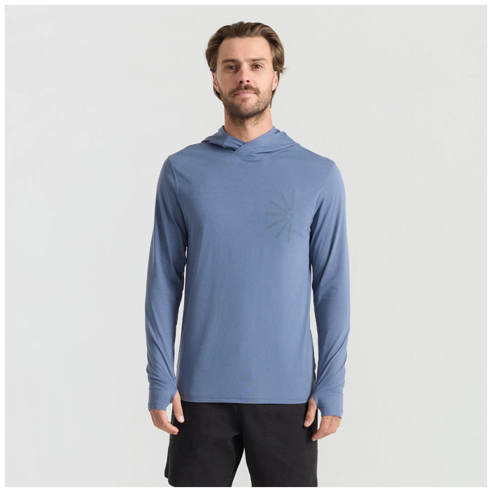 Roark Venture Long-Sleeve UPF Hoodie - Men's Neptune