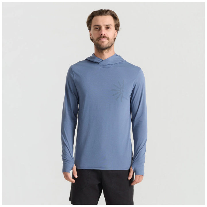 Roark Venture Long-Sleeve UPF Hoodie - Men's Neptune