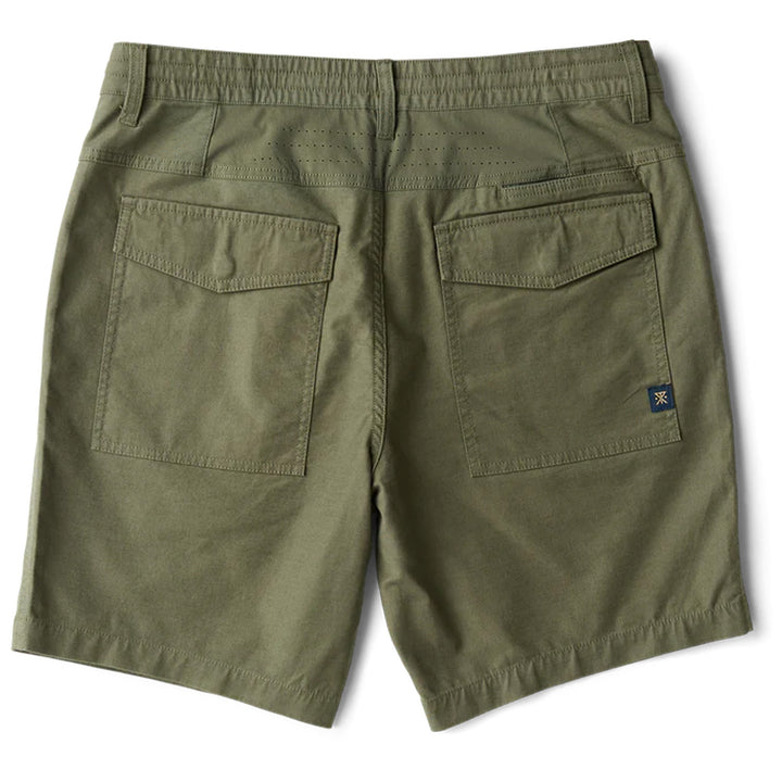 Roark Layover Pro Traveler Shorts - Men's Military