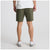Roark Layover Pro Traveler Shorts - Men's Military