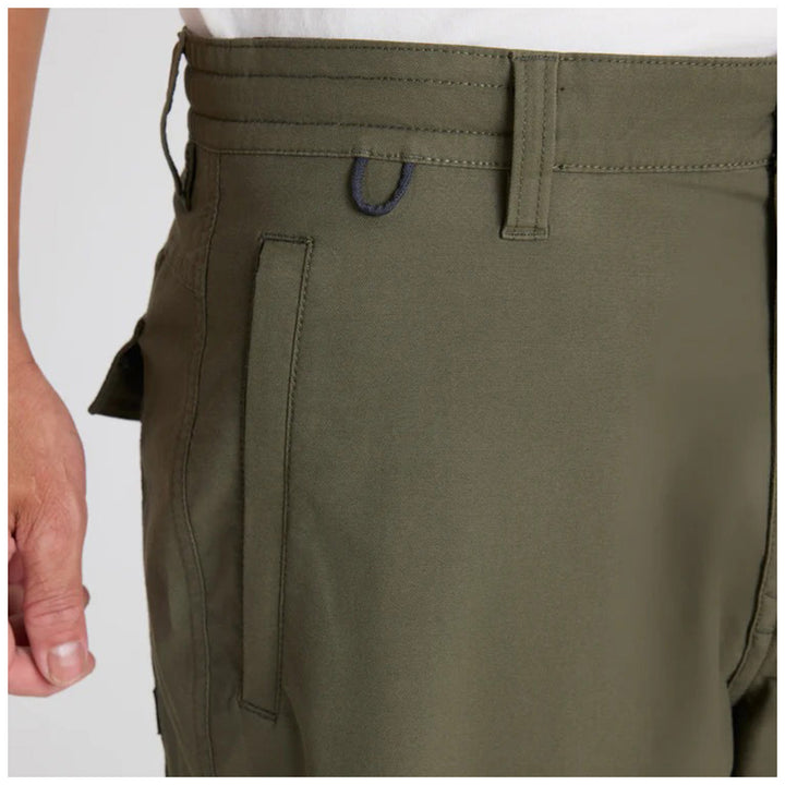 Roark Layover Pro Traveler Shorts - Men's Military