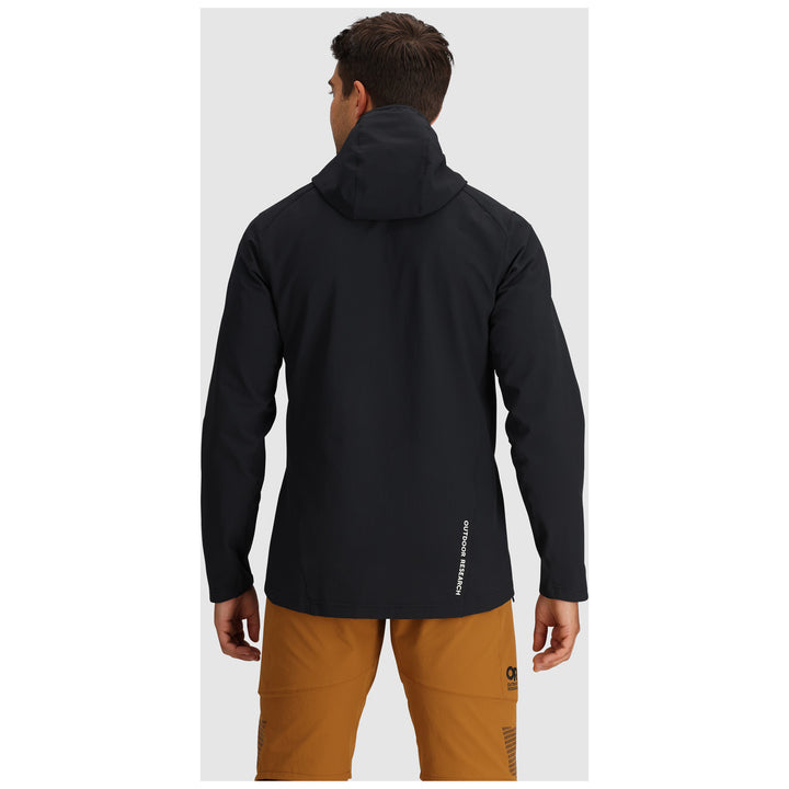 Outdoor Research Freewheel Half-Zip Hoodie Black