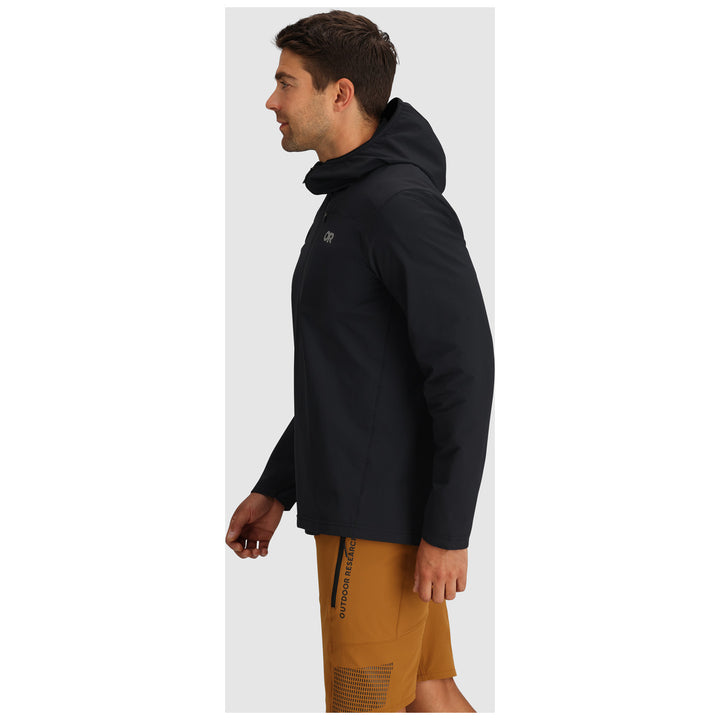 Outdoor Research Freewheel Half-Zip Hoodie Black