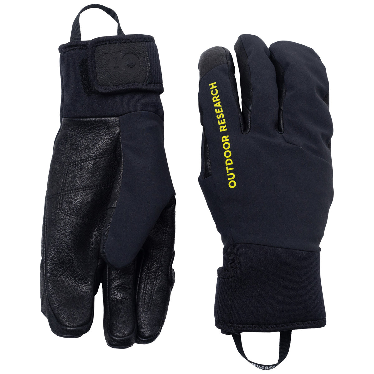 Outdoor Research Freewheel MTB 4-Finger Bike Gloves Black
