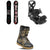 thirtytwo T32M LTD Snowboard + Bent Metal Anvil Snowboard Bindings + thirtytwo Lashed Snowboard Boots