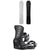 Fjell Snowboards MT 1365 Snowboard + Salomon District Snowboard Bindings