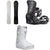 Fjell Snowboards MT 1365 Snowboard + Salomon District Snowboard Bindings + Nidecker Kita Snowboard Boots