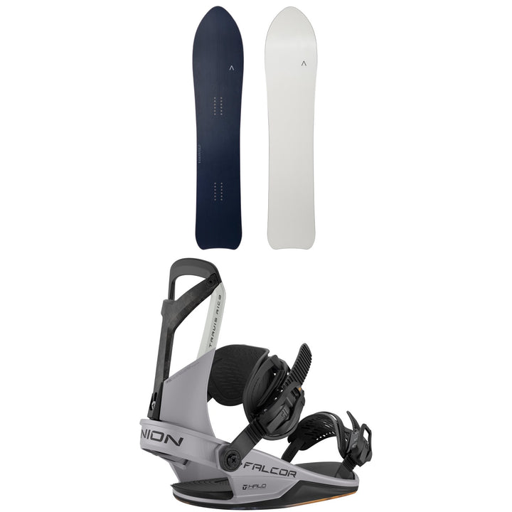 Fjell Snowboards MT Hokkaido Snowboard + Union Falcor Snowboard Bindings 2026