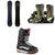 Fjell Snowboards MT 1230 Snowboard + Flux DS Snowboard Bindings + Vans Hi-Standard Pro Snowboard Boots