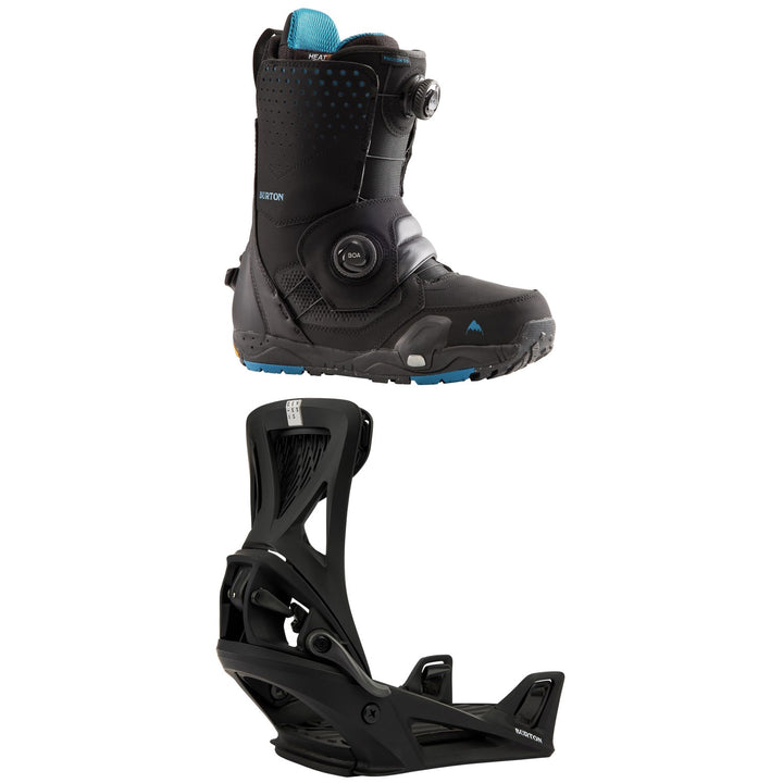 Burton Photon Step On Wide Snowboard Boots + Step On Genesis Snowboard Bindings 2026