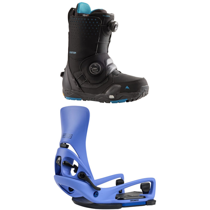 Burton Photon Step On Wide Snowboard Boots + Step On Cartel X EST Snowboard Bindings 2026