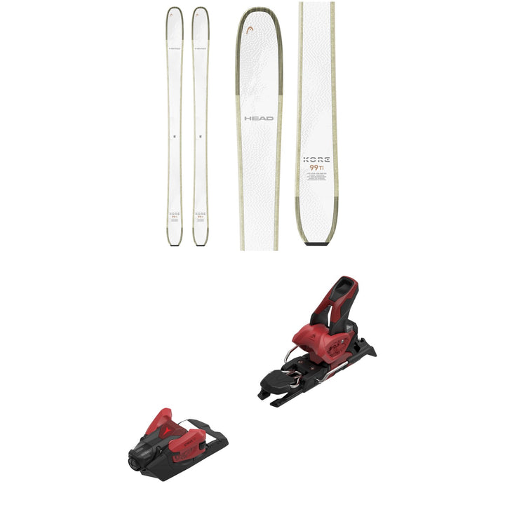 Head Kore 93 Ti W Skis - Women's + Atomic Strive 12 GW Ski Bindings