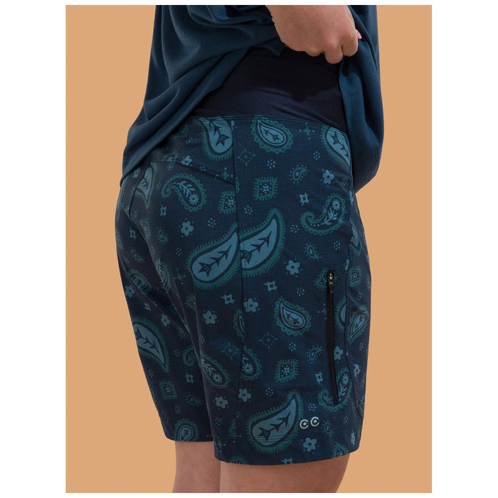 Curious Creatures Sun Dog Shorts - Women's Bandana Print