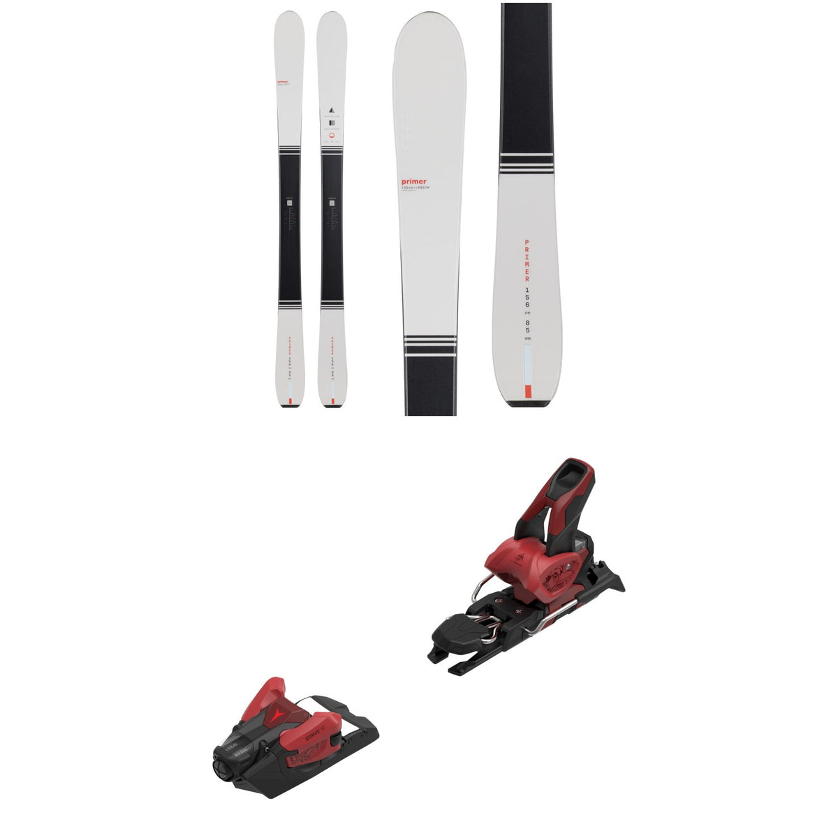 Season Primer Skis + Atomic Strive 12 GW Ski Bindings