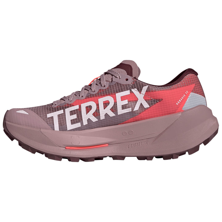 Adidas Terrex Agravic TT Shoes - Women's Magic Mauve/Distilled Pink/Solar Turbo