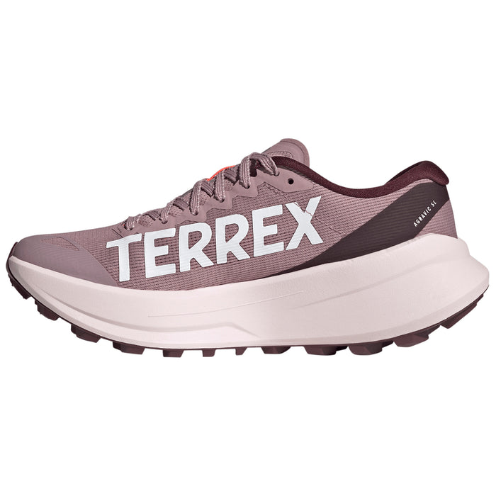 Adidas Terrex Agravic SL Shoes - Women's Magic Mauve/Ftwr White/Maroon
