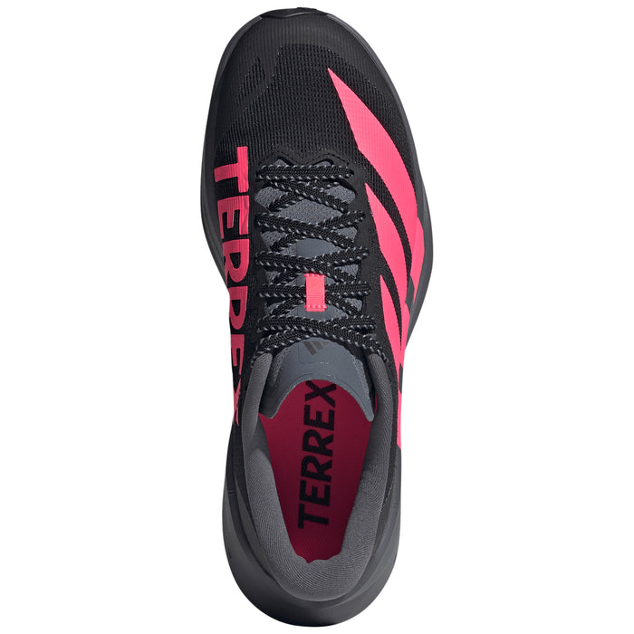 Adidas Terrex Agravic SL Shoes - Men's Core Black/Solar Turbo/Aurora Onix