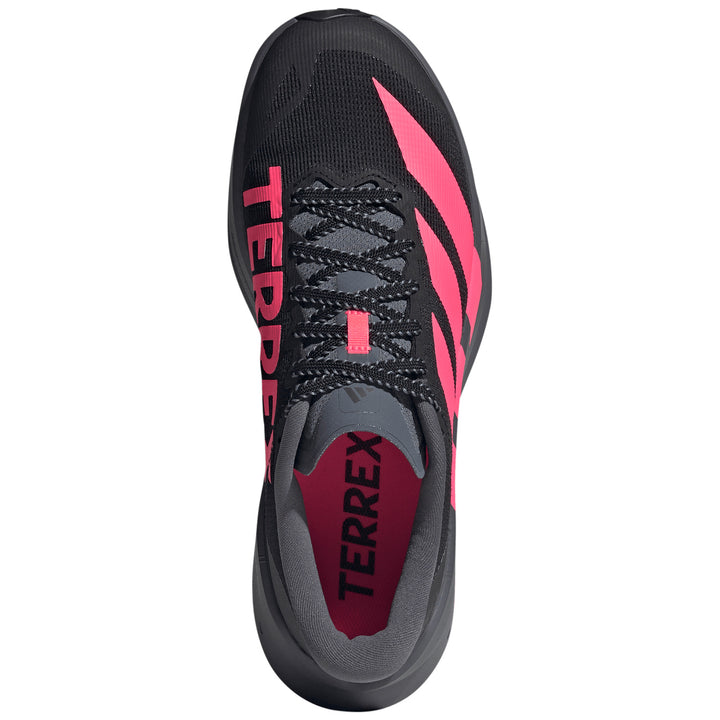 Adidas Terrex Agravic SL Shoes - Men's Core Black/Solar Turbo/Aurora Onix