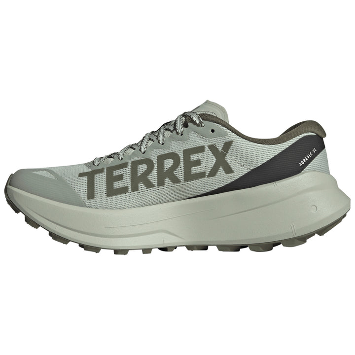 Adidas Terrex Agravic SL Shoes - Men's Halo Green/Olive Strata/Pulse Mint
