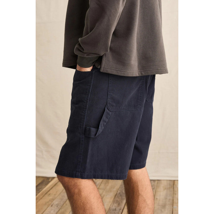 Rhythm Washed Canvas Shorts - Men's Midnight