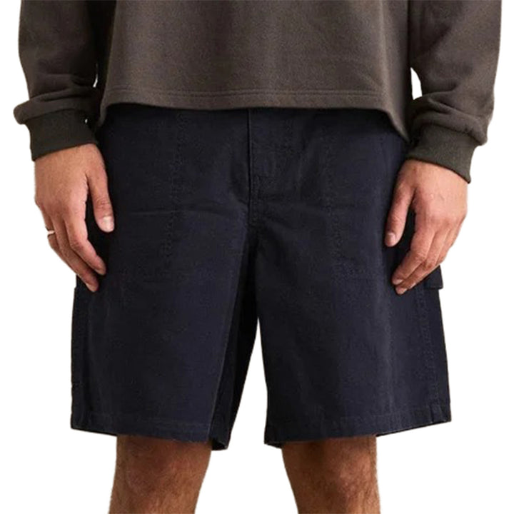 Rhythm Washed Canvas Shorts - Men's Midnight
