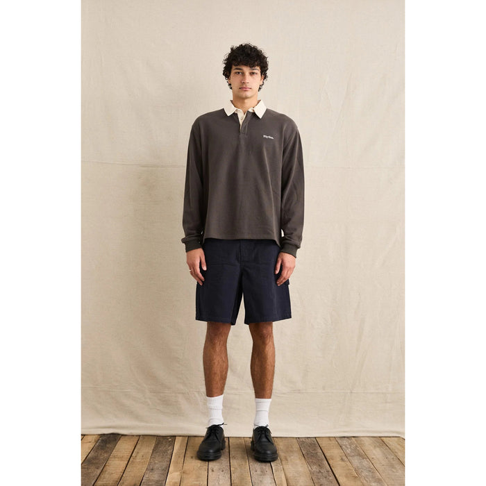 Rhythm Washed Canvas Shorts - Men's Midnight
