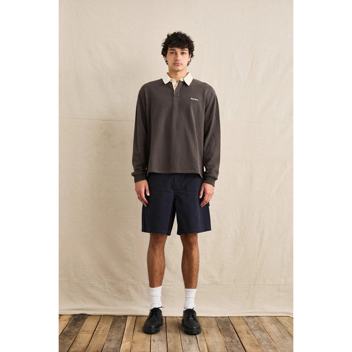 Rhythm Washed Canvas Shorts - Men's Midnight
