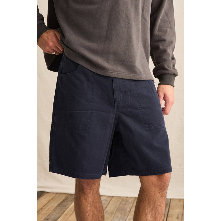 Rhythm Washed Canvas Shorts - Men's Midnight