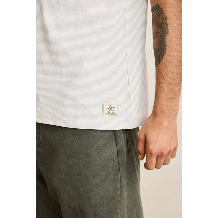 Rhythm Vintage Stripe Short-Sleeve T-Shirt - Men's Moonrock