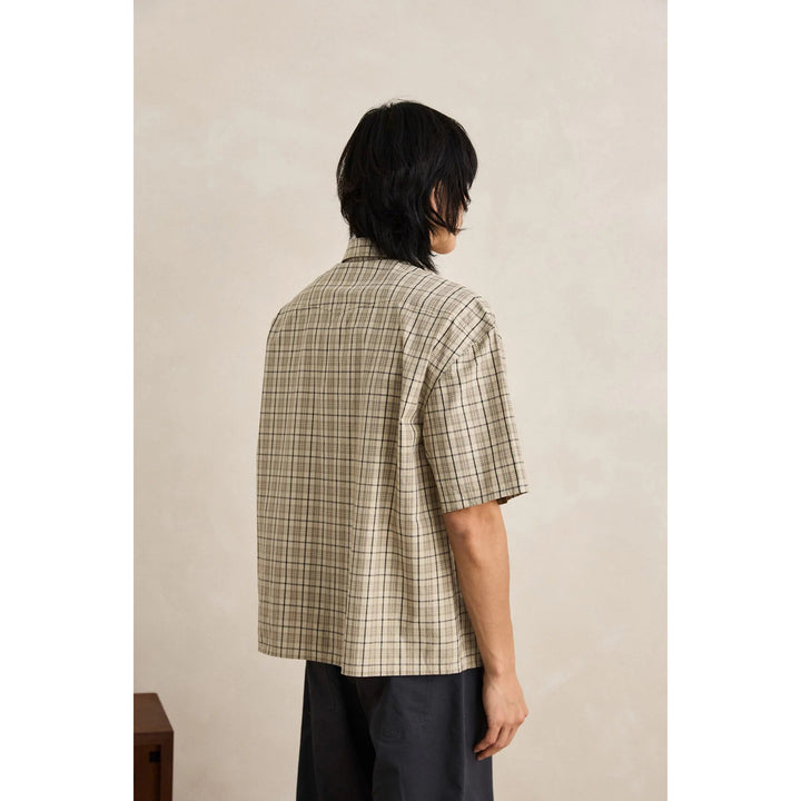 Rhythm Longreach Relaxed Short-Sleeve Shirt - Men's Cream
