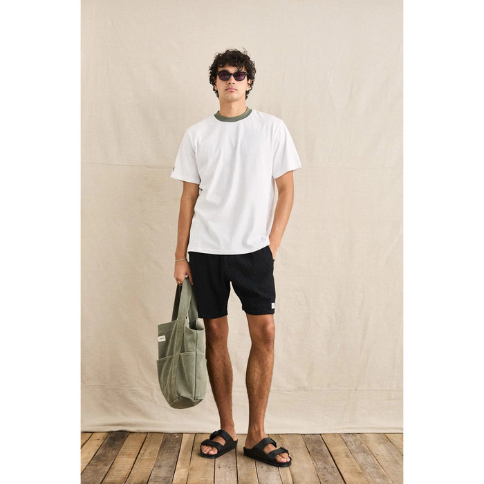 Rhythm Merge Vintage Short-Sleeve T-Shirt - Men's White