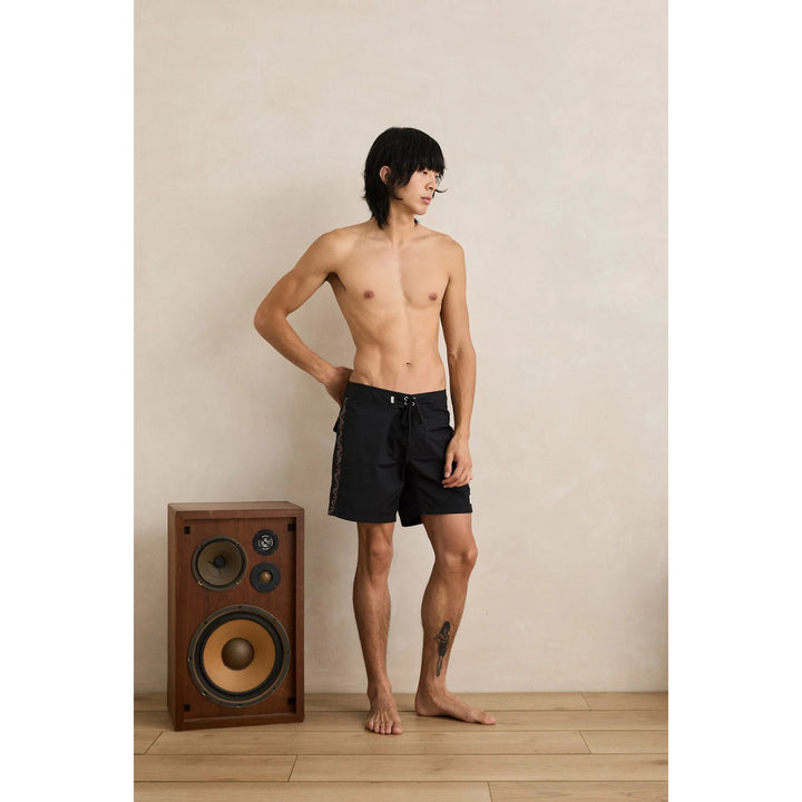 Rhythm Snake Trail Trunks - Men's Black