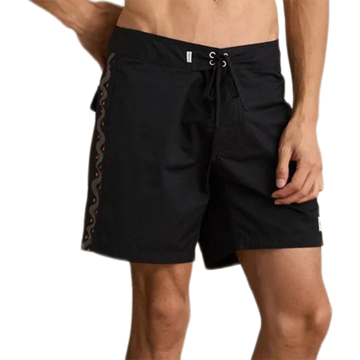 Rhythm Snake Trail Trunks - Men's Black